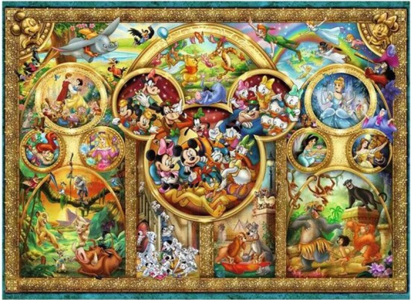 Disney Family Jigsaw Puzzle 500 pcs. Gulv