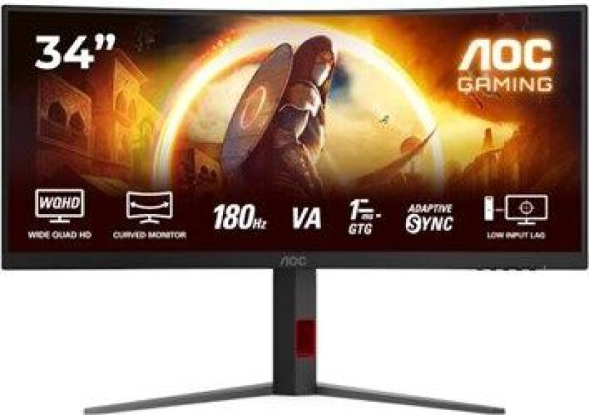34" AOC 86.4cm (34"") CU34G4 21:09 HDMI+DP black/