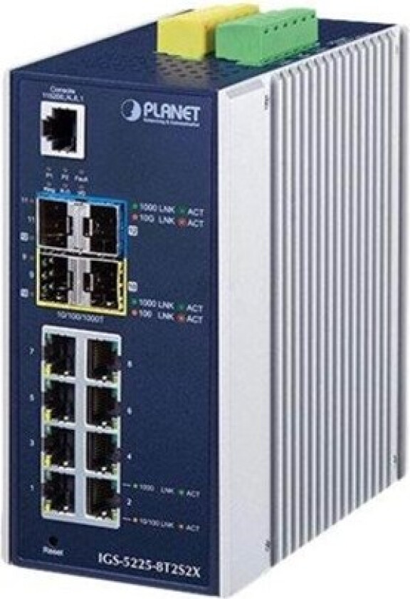 IGS-5225-8T2S2X - switch - 12 ports - Managed