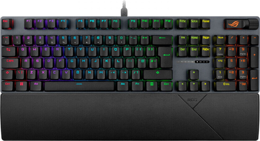ROG Strix Scope II X Full Size - Gamingtastatur - Nordisk - Svart