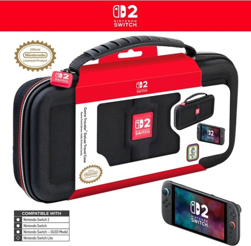 NS2 Deluxe Travel Case NS241 (Black) - Bag - Nintendo Switch 2