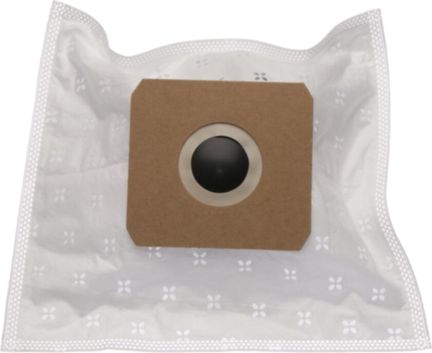 Støvsugerposer, syntetfiber, 5st. + motorfilter