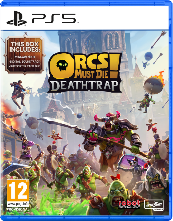 Orcs Must Die! - Deathtrap - Sony PlayStation 5 - Sanntidsstrategi