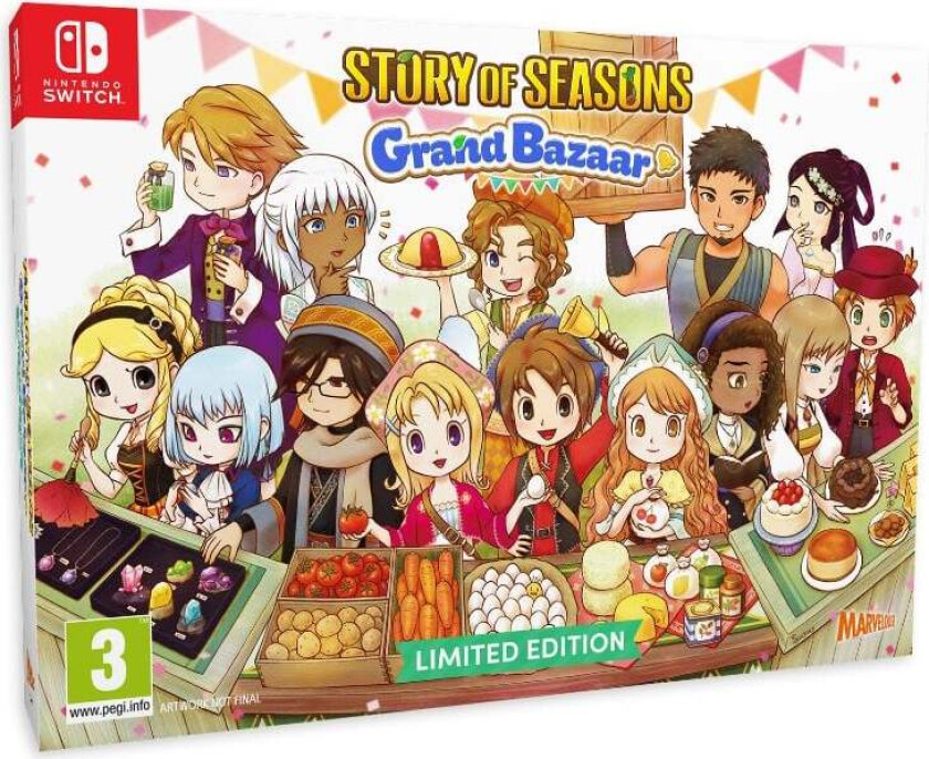 STORY OF SEASONS: Grand Bazaar (Limited Edition) - Nintendo Switch - RPG