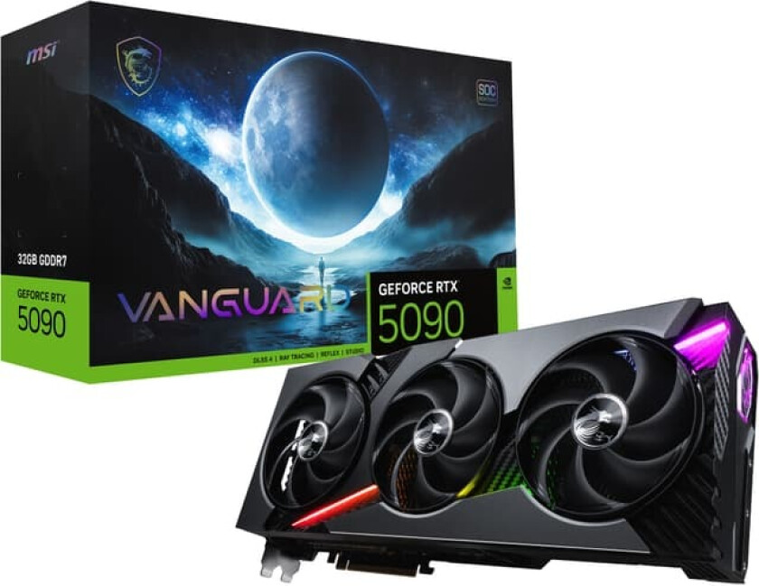 GeForce RTX 5090 Vanguard SOC - 32GB GDDR7 RAM - Grafikkort