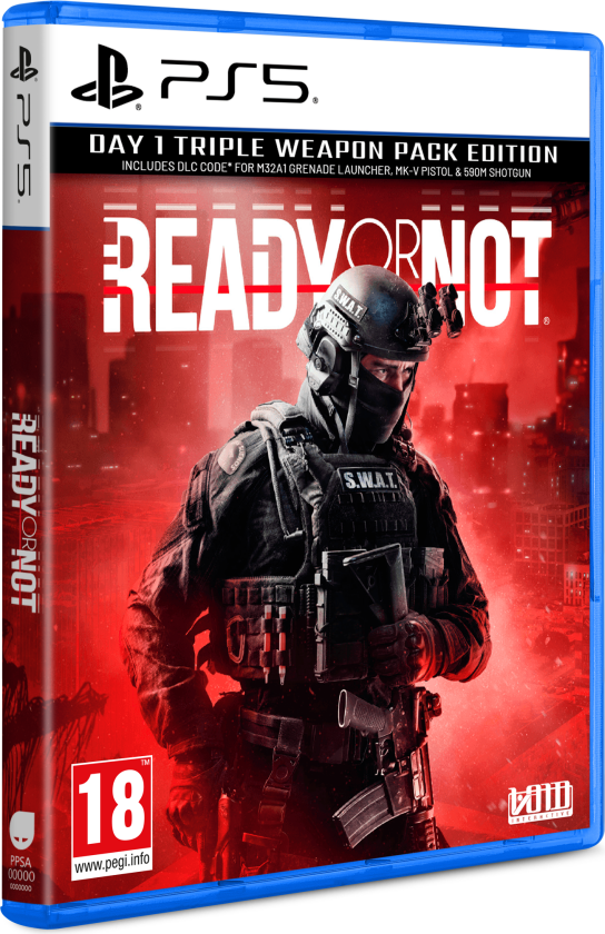 Ready or Not (D1 Triple Weapon Pack Edition) - Sony PlayStation 5 - FPS