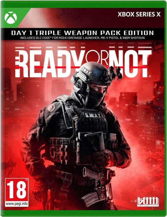 Ready or Not (D1 Triple Weapon Pack Edition) - Microsoft Xbox Series X - FPS