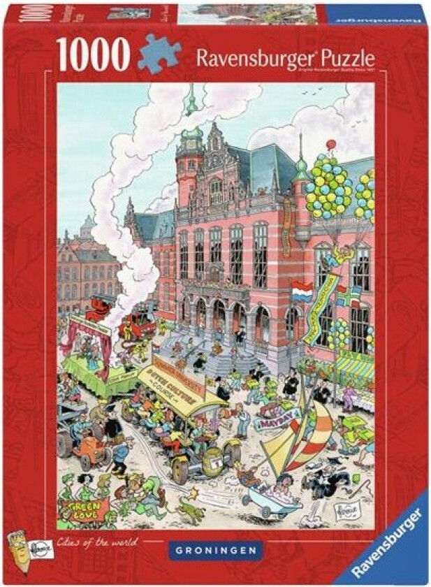 Jigsaw puzzle Fleroux Groningen 1000 pcs. Gulv