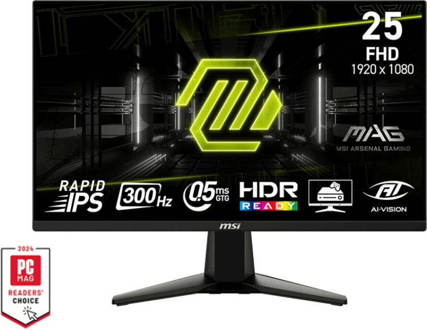 24,5" MSI MAG 255XF - LED monitor - Full HD (1080p) - 25" - HDR