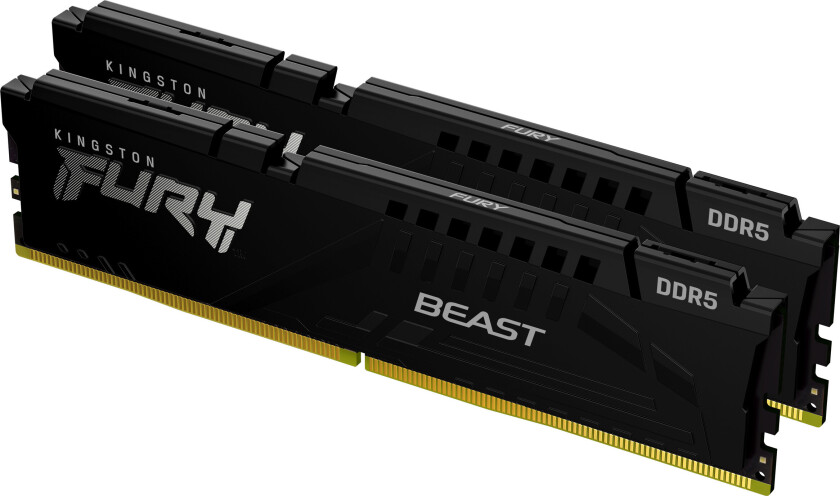 FURY Beast - DDR5 - kit - 128 GB: 2 x 64 GB - DIMM 288-pin - 2800 MHz / PC5-44800 - unbuffered