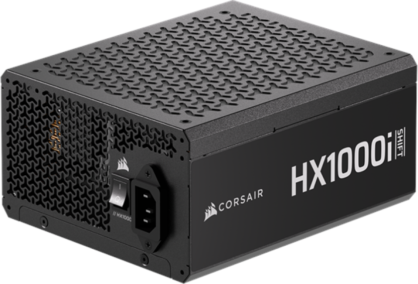 Bilde av HX1000i SHIFT Strømforsyning (PSU) - 1000 Watt - 140 mm - ATX 3.1 - 80 Plus Platinum sertifisert