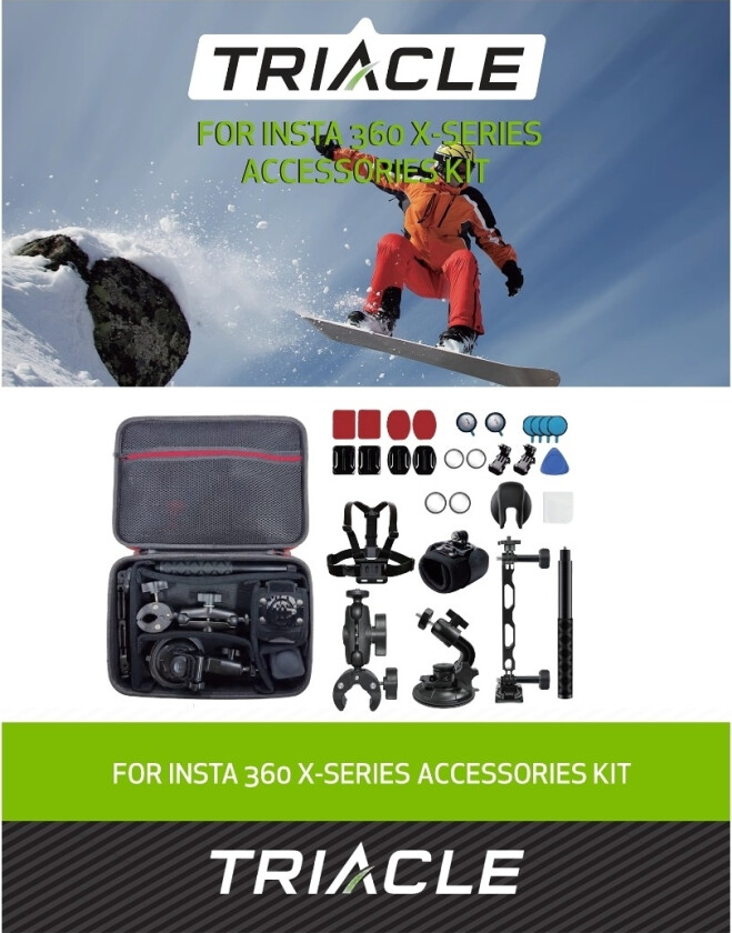 Insta360 X-Series tilbehørssett