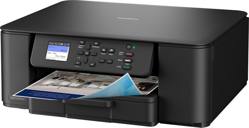 DCP-J1310DW - multifunction printer - colour Blekkskriver Multifunksjon - Farge - Blekk
