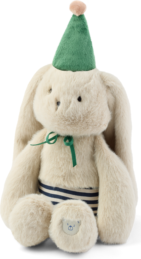 Bertrand Teddybjørn Mist / Blue Stripe Mix Teddy Bear-OS Blå One Size kvinne