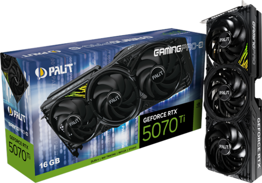 GeForce RTX 5070 Ti GamingPro-S - 16GB GDDR7 RAM - Grafikkort
