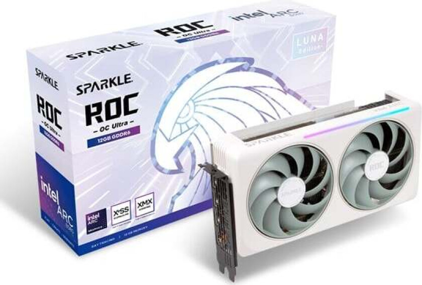 Arc B580 ROC Luna OC Ultra - 12GB GDDR6 RAM - Grafikkort