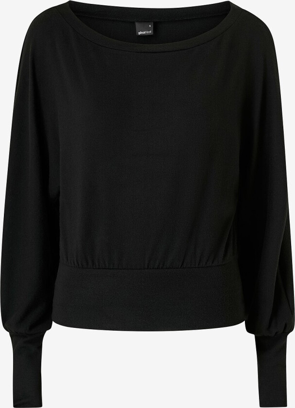 Topp Off Shoulder - Svart