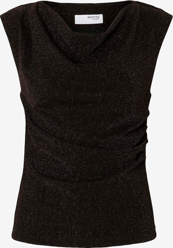 Topp slfAnja SL Slim - Brun