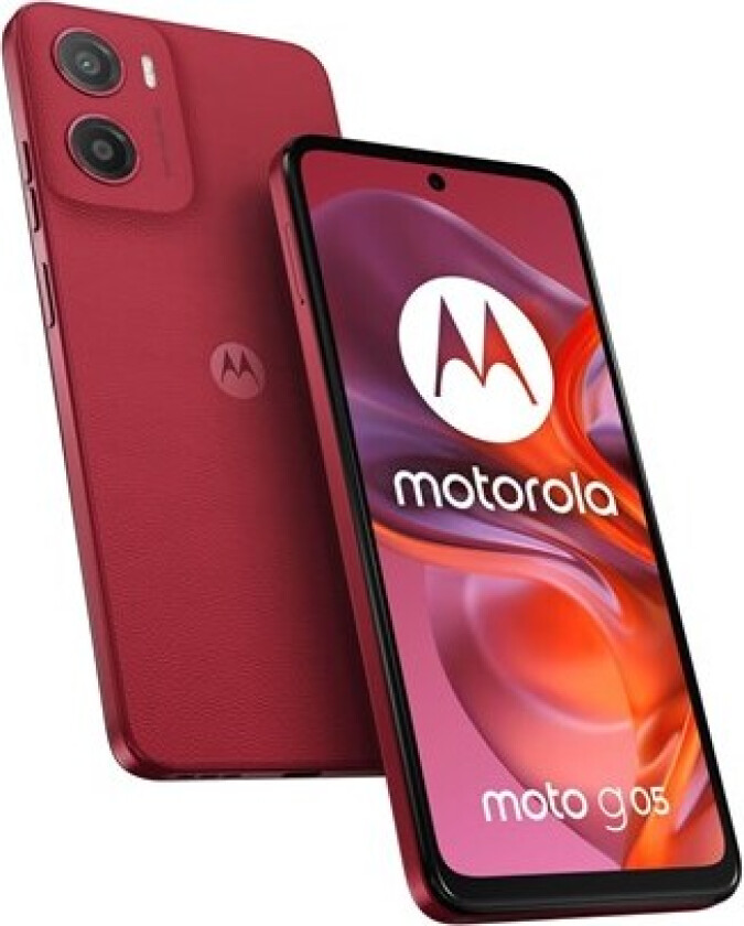 Moto G05 128GB/4GB - Plum Red