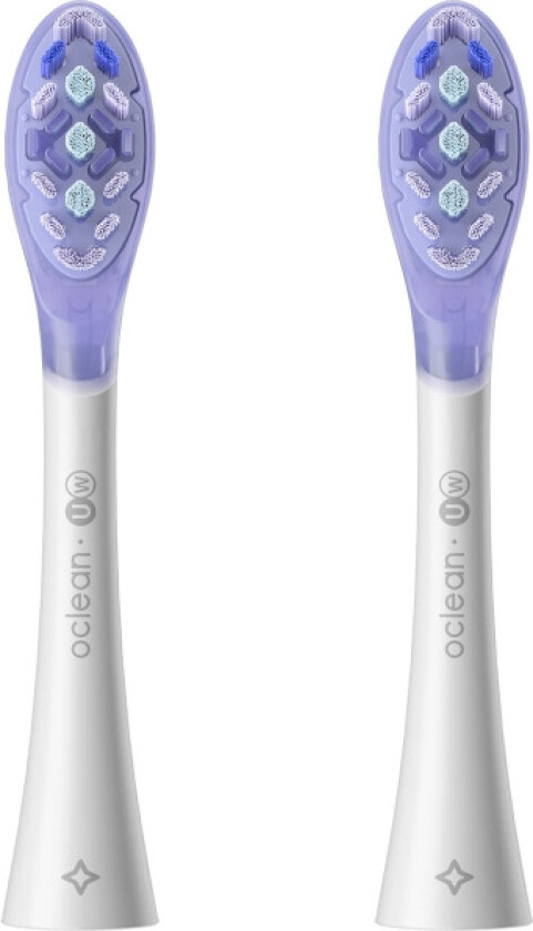 Børstehoder Brush Head Ultra White 2 Pack White