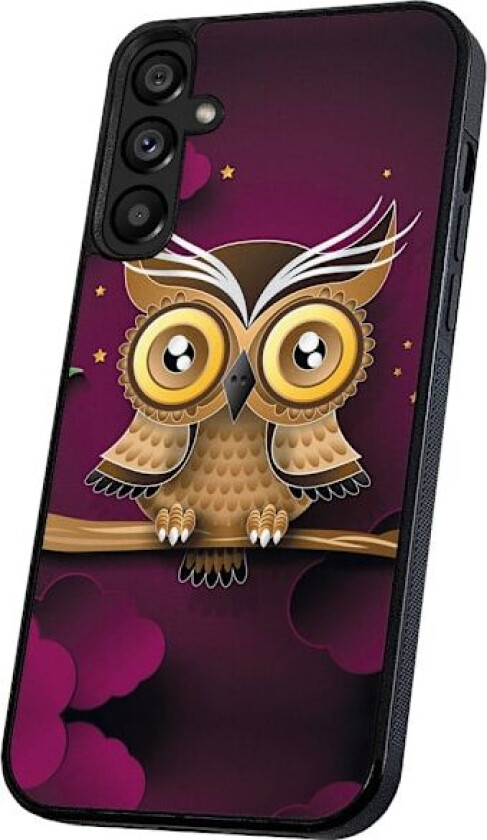 Samsung Galaxy A56 5G - Deksel/Mobildeksel Lysbrun Ugle