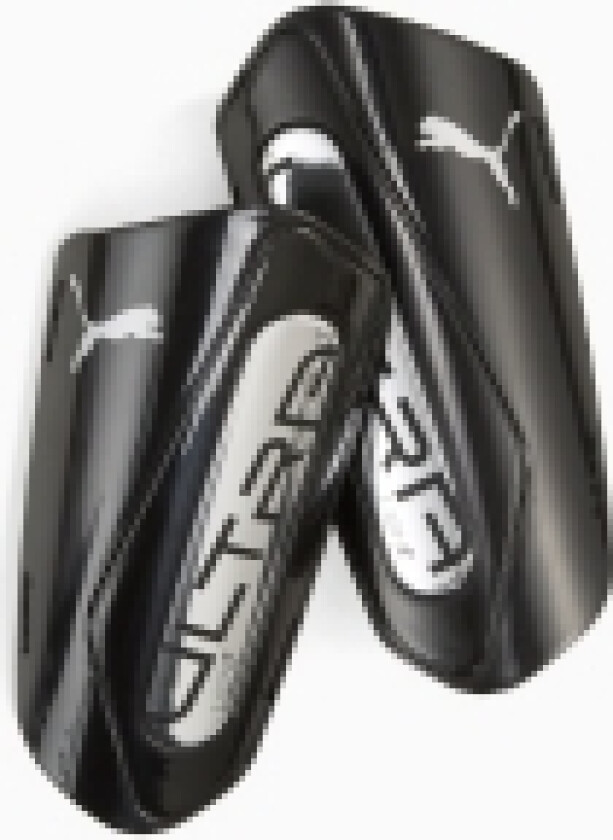 ULTRA Light Football Strap Shinguards, Voksne, Alle kjønn, M, EVA ( Ethylene-vinyl-acetat), Polypropylen, Sort, Sølv