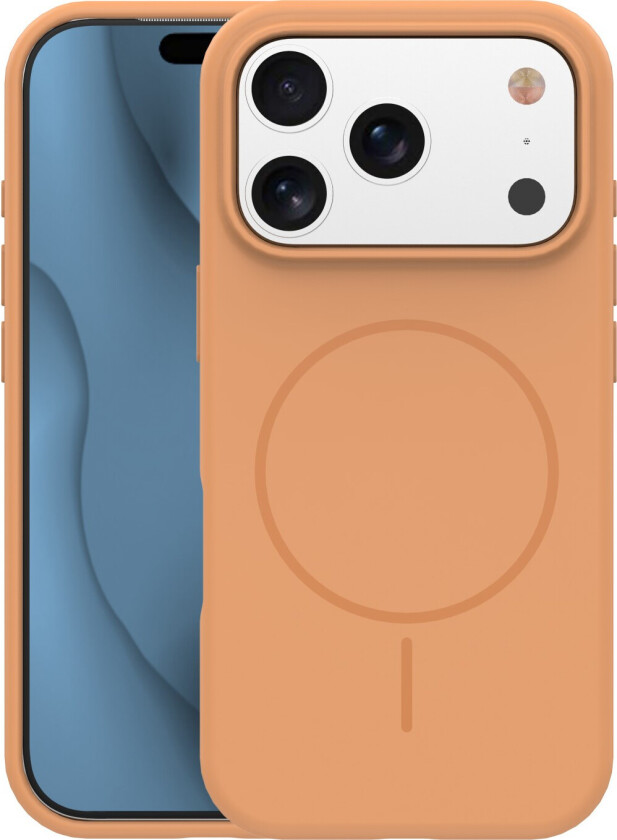 Silikone Thin Mag Cover til iPhone 17 Pro - Orange