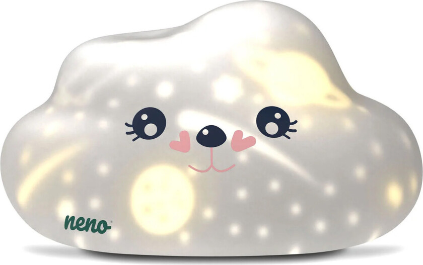 Cosmo Silikone Natlampe - 3 Lysstyrkenivåer, 11 Lysinnstillinger, USB-C, Trådløs