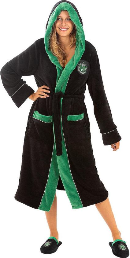 FUNIDELIA Smygard morgenkåpe - Harry Potter til dame og mann - Mørkegrønn