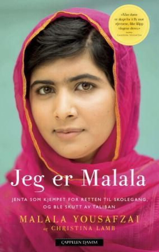 Jeg er Malala av Malala Yousafzai