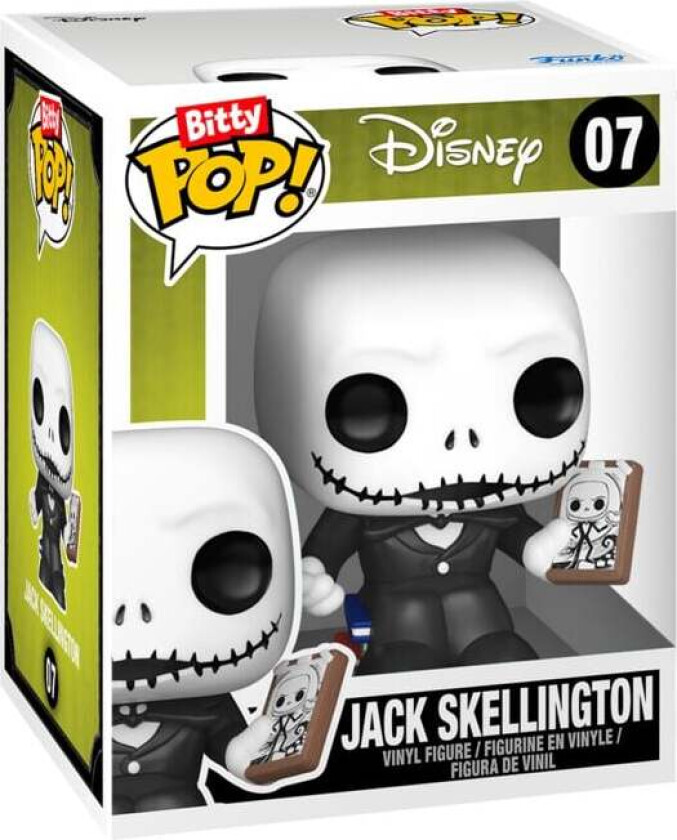 Jack Skellington (Bitty Pop!) Vinylfigur 07 - Funko Pop! - Funko Shop Europe