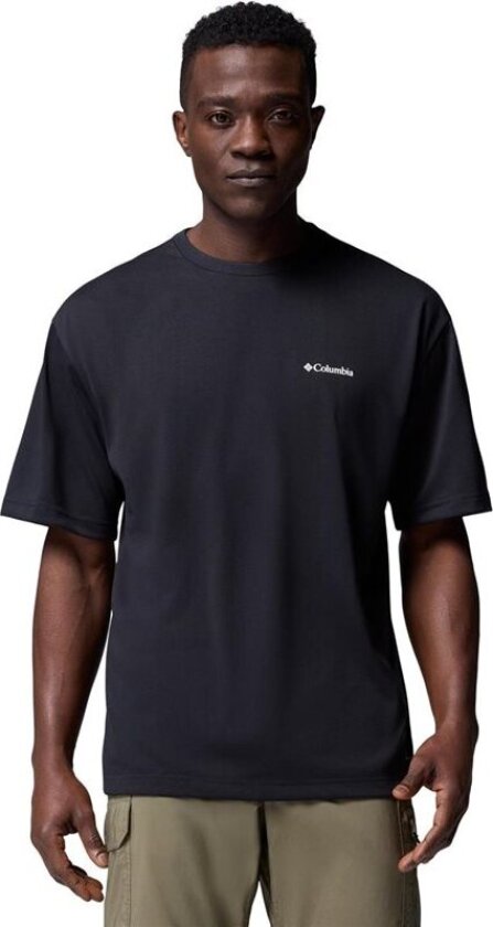 M Cedar Trail Back Graphic Tee Black/Trailguide Icons