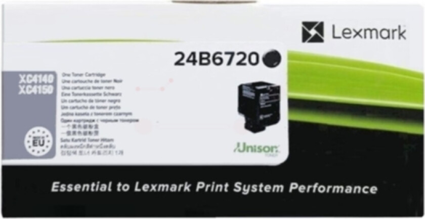 24B6720 Toner Svart