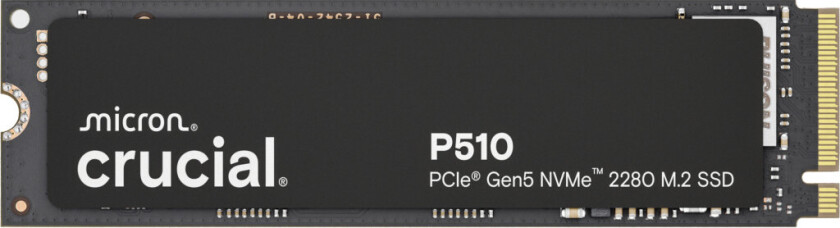 P510 SSD - 2TB - Uten varmespreder - M.2 2280 - PCIe 5.0