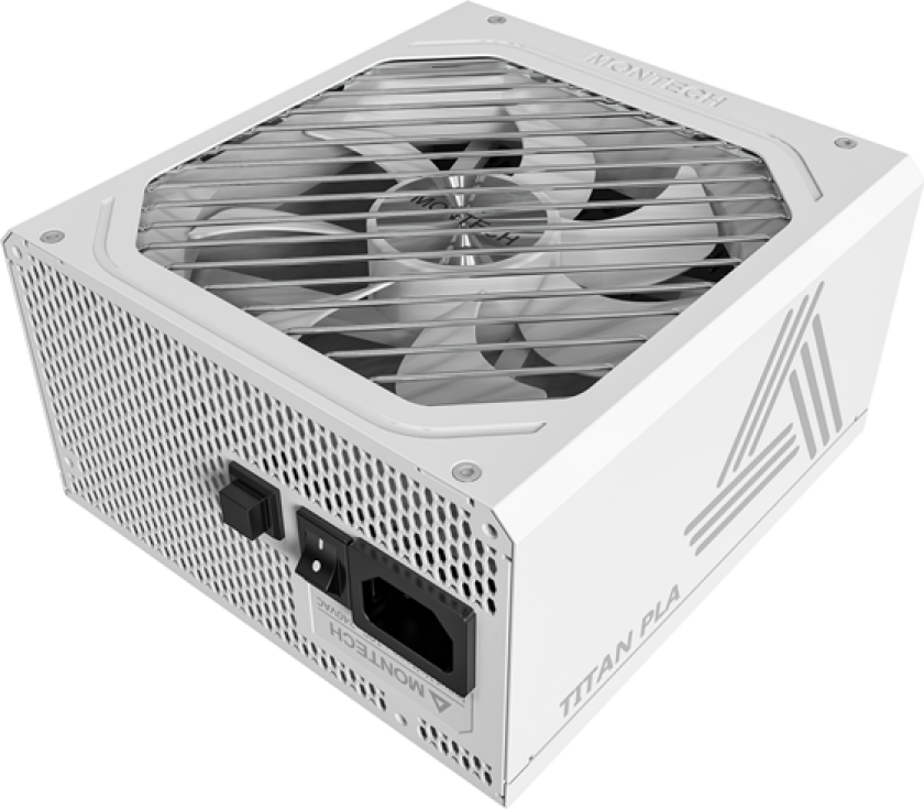 TITAN PLA 1000W Strømforsyning (PSU) - 1000 Watt - 135 mm - ATX 3.1 - 80 Plus Platinum sertifisert