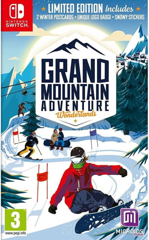 Grand Mountain Adventure: Wonderlands (Limited Edition) - Nintendo Switch - Sport