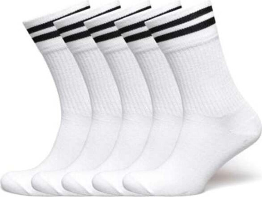 Tennis Socks With Stripes 5-Pack