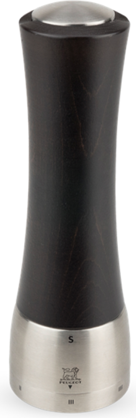 Madras salt grinder U Select Z steel/ wooden chocolate 21 cm
