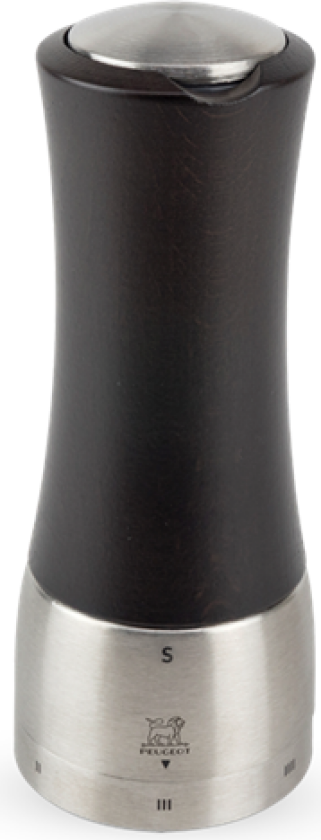 Mattress salt grinder U Select Z st.st./ wooden chocolate 16 cm