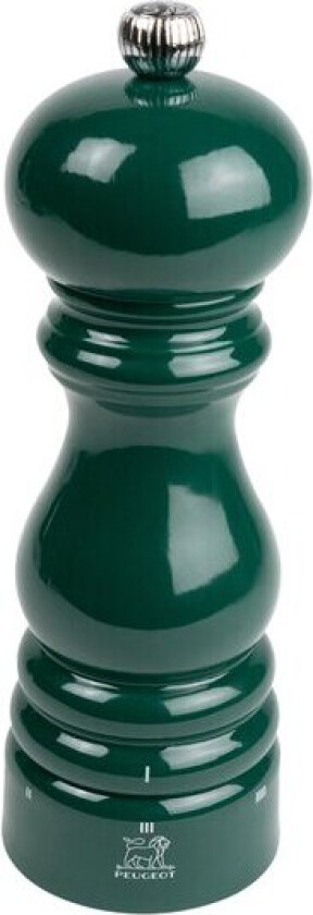 Paris salt grinder U Select Z Forest Green Wood 18 cm