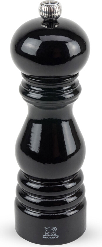 Paris salt grinder U Select Z wood black lacquered 18 cm