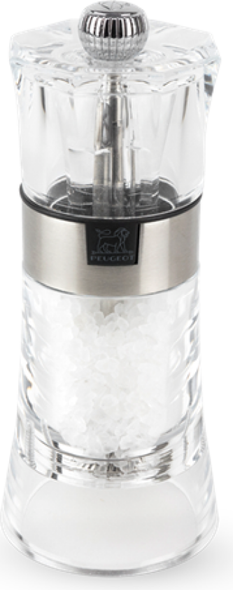 Oslo salt grinder acrylic 14cm