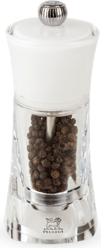 Molene pepper grinder acrylic/white 14cm