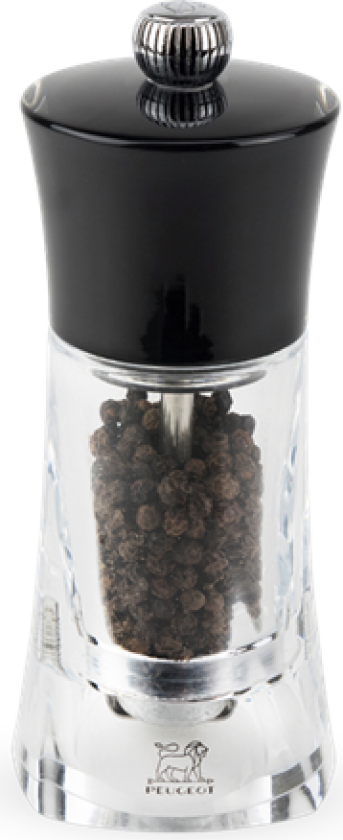 Molene pepper Grinder Acrylic/Black 14cm