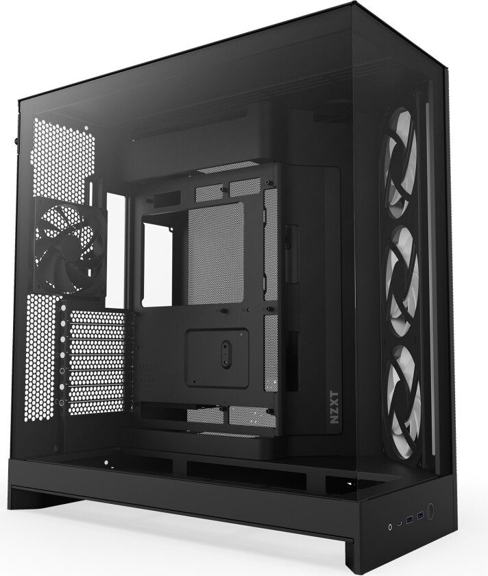 H9 Flow RGB (2025) - All Black - Kabinett - Miditower - Svart