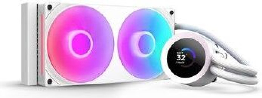 Kraken Plus 240 RGB (White) - CPU Vannkjøling