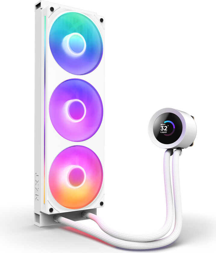 Kraken Plus 360 RGB White - CPU Vannkjøling