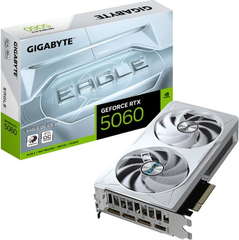 GeForce RTX 5060 EAGLE OC ICE - 8GB GDDR7 RAM - Grafikkort