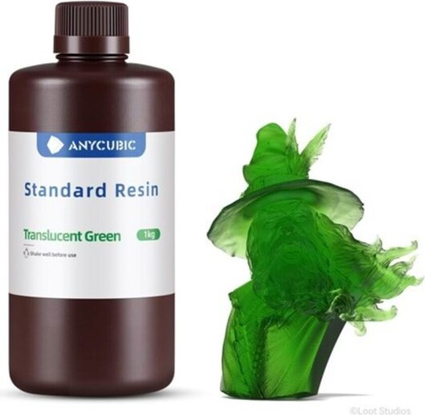 Standard resin 1 L Transluscent Green
