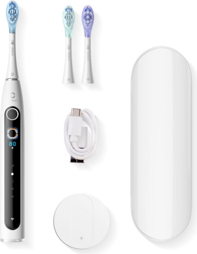 Elektrisk tannbørste Electric Toothbrush X Pro 20 Set White